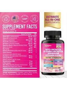 40:1 Inositol Ratio For PCOS - 90 Capsules - 1 - Xem 4