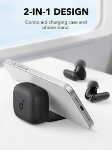 Anker R50i NC 主動降噪耳機，45 小時續航，藍牙 5.4，2 合 1 手機支架，強勁低音，適合旅行、健身、通勤與校園生活 (Soundcore P30i) - 查看 7