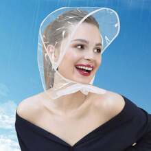 黑白透气男女通用雨帽，防风防水，保护发型，现货 - 多色 - 查看 7