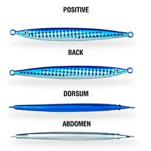 6Pcs Casting Lure Laser Metal Jig Printed Fast Sinking Jigging 14G-45G Artificial Bait Hard Bait With Sharp Hooks For Boat Fishing - Multicolor - View 9