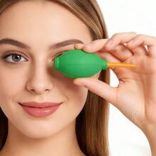 1pc Silicone Eyelash Extension Dryer, Manual Eyelash Curler Dryer, Beauty Tool For Eyelash Extension - Multicolor - View 8