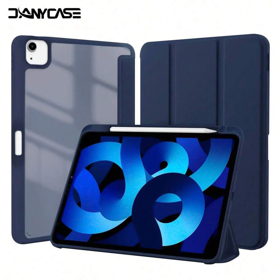 DANYCASE Compatible With 11th Gen A16, Air 11/13 M3 2025, Mini 7/6, Air 11/13 M2 2024, Pro 11/13 M4 2024, 7/8/9th Gen 10.2", Air 4, Air 5 10.9", 10th Gen - Blue - View 1