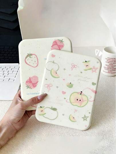 美味水果折叠镜，桌面梳妆镜，学生宿舍化妆镜，防摔便携化妆镜，高品质