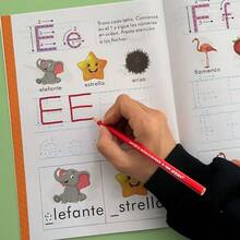 Lachilly Spanisches Buchstaben Übungsheft, Lese- und Schreibübungsblätter, Handschrift & Buchstabenformung Praxis auf Spanisch, interaktives Lernmaterial für Lehrer und Schüler, Homeschooling und Klassenzimmer Bildungsressourcen, Lernspielzeug - Verschiedenfarbig - Übersicht 6