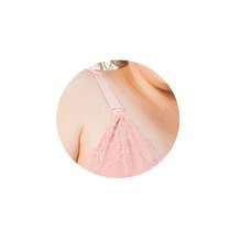 Kit Amamentação 2 Camisolas Longa e Curta  2 Robes Longo e Curto   Plus Size - Vermelho/Preto - Visão 6