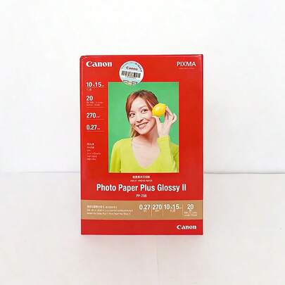 20 hojas de papel fotográfico original PP-208 de alta brillo 4R, adecuado para: álbumes de fotos, marcos de fotos, fotos de viaje, registros de crecimiento de bebés, diarios, tarjetas de vacaciones, tarjetas postales personalizadas, fotografía de retratos, libros de fotos, retratos comerciales, competiciones de fotografía, galerías de arte, catálogos de productos, carteles de tienda, materiales de exposición, menús, listas de precios, paredes de marca, fondos de eventos, materiales didácticos, pósteres académicos, colecciones de bibliotecas, presentaciones de salas de conferencias, anuarios de graduación, insertos de certificados