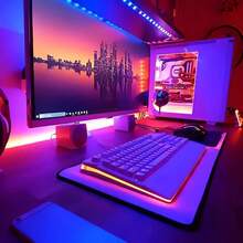 USB RGB LED Light Strip With Dynamic Color Sync Function, Suitable For TV, Room And Christmas Decoration. Widely Used For Car Decor, Party Lighting - Multicolor - View 4
