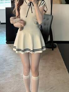 Women Maxi Dresses - White - View 1