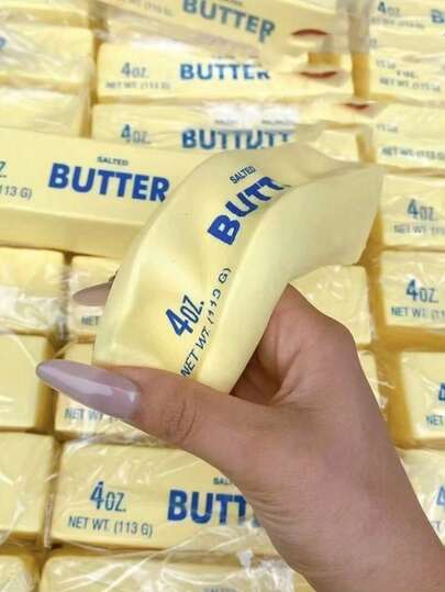 Soft Butter Stress Relief Toy - Moisturized And Elastic Decompression Rod, Used To Relieve Anxiety And Focus Attention, Soft And Slow Rebound