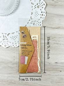 30 piezas/paquete Papel vintage texturizado hueco y ligero para scrapbooking, adecuado para diarios hechos a mano, collages y decoración - de talones de billetes - Ver 2