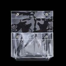 四层PVC透明化妆包，旅行洗漱包，多功能学生铅笔盒 - 多色 - 查看 5