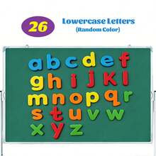 Children's Magnetic Letter And Number Stickers, Including Uppercase Letters, Lowercase Letters, Numbers And Symbols, Fun Spelling Learning Toys, Educational Toys For Classroom And Home, Back To School, Christmas And Halloween Gifts - Multicolor - View 8