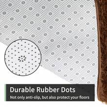 Sour Lemon Rugs Living Room 200x300cm, Coffee Brown Area Rugs For Bedroom, Washable Anti Slip Extra Large Shaggy Soft Rug Fluffy Modern Floor Carpets Mat Beside Carpet, Long Runner Rug For Hallway - Pure Coffee Color - View 6