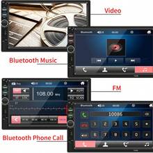 7 Inch 1 Din Car MP5 Player Touch Screen Radio, FM USB AUX Mirroring Link Universal Car Audio - Without a Steering Wheel and Camera - View 6