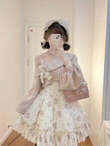 Plus Size Dresses - 上衣+吊帶裙套裝 - 查看 8