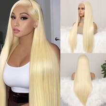 99J Wine Red Long Straight 13*4 Lace Front Synthetic Wig, Pre-Cut Hairline, Heat Resistant Fiber, Suitable For Daily, Party, Wedding, Gift - Multicolor - View 12