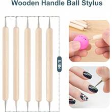 18pcs Ceramic Sculpting Tool Set, Carving Tools, Rock Painting Supplies Kit Suitable For Sculpture, Pottery, Mandala, Rock Art, Embossing Patterns - 18 Set Tools - View 2