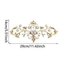 1/3/5 piezas Pegatinas de asiento de inodoro floral vintage dorado - Vinilos adhesivos para pared de baño, diseño en relieve exquisito, acabado mate, decoración elegante para el hogar | Decoración floral vintage | Pegatinas mate, decoración y accesorios para el baño - Multicolor - Ver 8