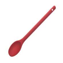 1pc Heat-Resistant Silicone Long Handle Mixing Spoon - Non-Stick Kitchen Utensil For Convenient Cooking - Multicolor - View 16