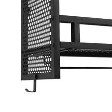 YISSALE Estante para vino y estante para copas de vino - Negro - Ver 9