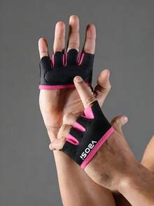 VBOSI 1 đôi găng tay thể dục bốn ngón unisex - Dùng cho nâng tạ và tập luyện. - Nhiều màu - Xem 12