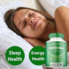 Moringa 60 Capsules - Enhances Immunity, Promotes Intestinal Health - 1 - View 2
