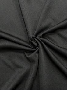 Polo homme casual en tricot doux, respirant et extensible de couleur unie avec impression de couleur contrastée sur la poitrine. Convient pour l'extérieur, la maison et les déplacements. Pièce essentielle polyvalente pour homme - Noir - Voir 6