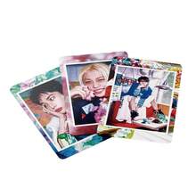 SK 2026 Holiday Blessing Starlight Club LOMO Postcard - Blue - View 5