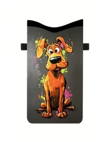 Printed Synthetic Leather Waterproof And Shockproof Phone Pouch With Adjustable Strap - View 13