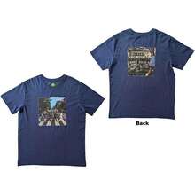 The Beatles London Abbey Road Iconic Image Tee - Blue - View 4