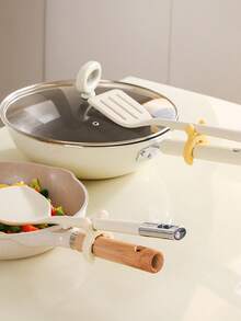 Bộ 3 giá nướng hình sừng hươu - Giá đựng đồ nhà bếp bằng silicon chịu nhiệt với tay cầm chống trượt, dễ vệ sinh, phù hợp với nồi, chảo lớn/nhỏ, giá để thìa và dụng cụ nhà bếp. - Nhiều màu - Xem 8