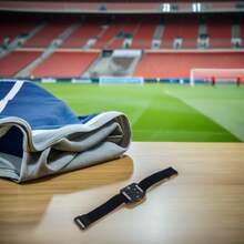 Reloj Contador de Puntuación Deportivo Portátil con Pulsera Ajustable Negra para Cricket, Tenis y Pádel, Marcador Manual Resistente para Seguimiento Preciso en Partidos al Aire - Negro - Ver 5