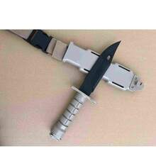 2pcs Realistic Fake Knife Toy Plastic Prop Costume Trick Blade For Halloween Fools Day Party Cosplay Joke Gadget Prank Gag - Multicolor - View 10