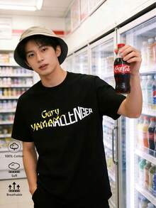 Men T-Shirts - Black - View 1