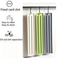 Kitchen Drain Rack, Pot Holder, Heat-Resistant Mat, Waterproof Anti-Mold Anti-Moth Gap Filler, Narrow Design Multi-Functional Kitchen Countertop Organizer, Pot Lid Holder, Suitable For Home And Commercial Use - View 3