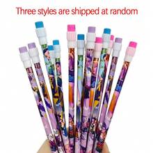 12pcs Cartoon K-Pop Idol Group Learning Pencils With Erasers, Random Styles K-Pop Stationery Supplies - Sets - View 4