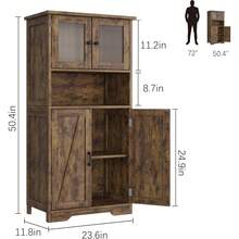 Buffets & Sideboards - Rustic Brown - View 2
