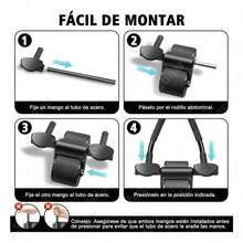 Abdominal De Rebote Automático Con Soporte Para Codo - Blanco - Ver 8