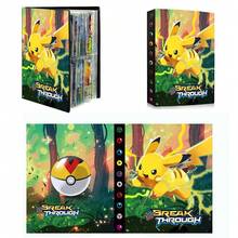 pokemon Álbum mágico de varios estilos, Álbum de colección de Pocket Monster, Portafolios de tarjetas de 4 rejillas, Bolsa de almacenamiento de tarjetas Pokémon - Álbum de cartas de protección Pokémon - Ver 18