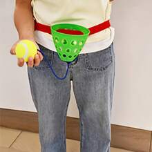 1个/2个装腰间球游戏，派对气氛点燃神器！将快乐系在腰间，随着音乐挥动腰带接球，简单却令人上瘾的游戏玩法，瞬间点燃全场的热情。无论是派对、家庭聚会还是团队建设破冰活动，它都能让大家放下手机，沉浸在欢笑和互动中，成为派对上最引人注目的游戏道具。 - 彩色 - 查看 6