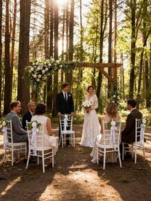 2 piezas Decoración de pasillo de boda con rosas, que incluye flores para bancos de iglesia, decoraciones para sillas de ceremonia y recepción de boda, decoración de bancos, decoraciones de iglesia, con flores artificiales, hojas de eucalipto y cintas, decoraciones de boda - color aleatorio - Ver 9