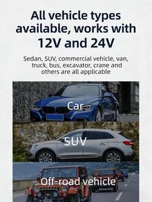 7-In-1 Car Charger, USB Multi-Function Car Fast Charger, Quick Charge Adapter, Suitable For 12V/24V Vehicles, Fast Charging For Multiple Devices - one-size - View 9