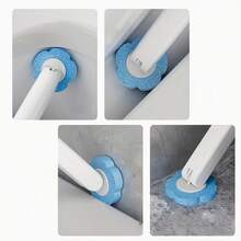 CKGO 24pcs Replaceable Heads+1kit Toilet Brush Handle, Portable Durable, Disposable Toilet Brush Replacement Heads & Brush Handle Kit, Daily Gift, Cleaning Essential, Cleaning Brush, Holiday Gift, Back To School - 1 Toilet Brush + 24 Replacement Heads - View 7