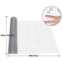 8M Welded Wire Mesh Galvanised Fence Aviary Rabbit Hutch Chicken Pet Fencing Width 90cm - Silver - View 12