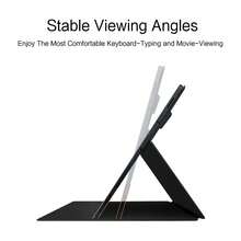 For Galaxy Tab S11 11 Inch 2025 X730 X736B Magnetic Case Tab S11 Ultra 14.6" Tablet Smart Book Cover, Auto Wake/Sleep - Black - View 2