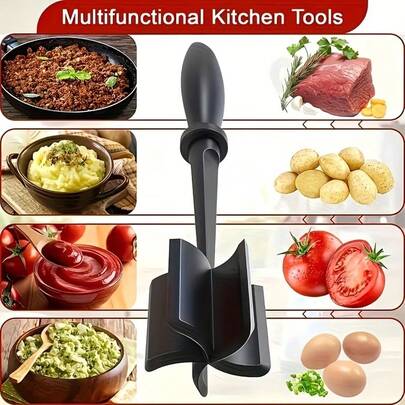 SOKANY 1pc Meat Grinder, Meat Chopper, Heat-Resistant Chopping Machine, Suitable For Hamburger, Ground Meat, Beef Mince, High-Quality Meat Mincing Grinder, For Making Burgers, Beef, Turkey, Etc.