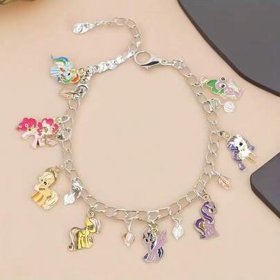 MY LITTLE PONY 1pc Bracelet Fashion Accessory Decoration Suitable For All Seasons Gift Birthday Present Holiday Gift Men's And Women's Couples Bracelet Back To School Season Teacher's Day School Uniform Accessory