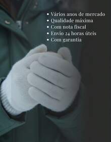 Unisex Thick Wool Glove Autumn Winter High Quality - Kem - Xem 7