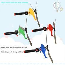 1 pieza/6 piezas/15 piezas Juguete de helicóptero, juguete de helicóptero y avión que gira 360°, adecuado para niños y niñas, juguetes a granel, recuerdos de fiesta, recompensas en el aula, rellenos de piñata, rellenos de bolsas de regalo, regalos de cumpleaños, estilos y colores surtidos [requiere montaje] - Multicolor - Ver 8