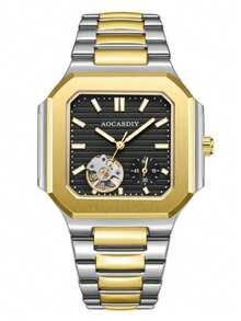 Đồng hồ cơ tự động nam AOCASDIY mới ra mắt năm 2026, chống nước 30M, dây đeo thép không gỉ, quà tặng doanh nhân. - Một cỡ - Xem 14